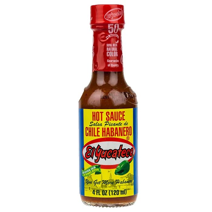 El Yucateco Habanero Hot Sauce Red 120mL