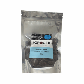 The Grocer Belgian Dark 55% Chocolate (250g)