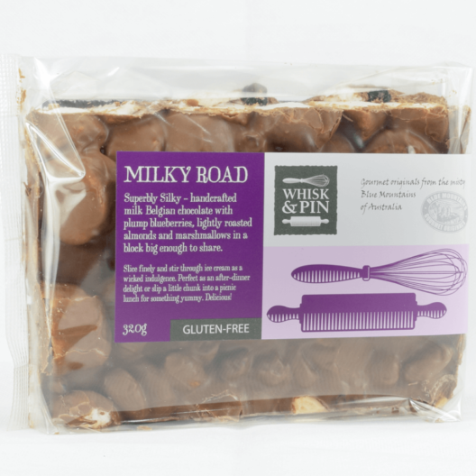Whisk & Pin Milky Rocky Road Block (320g)