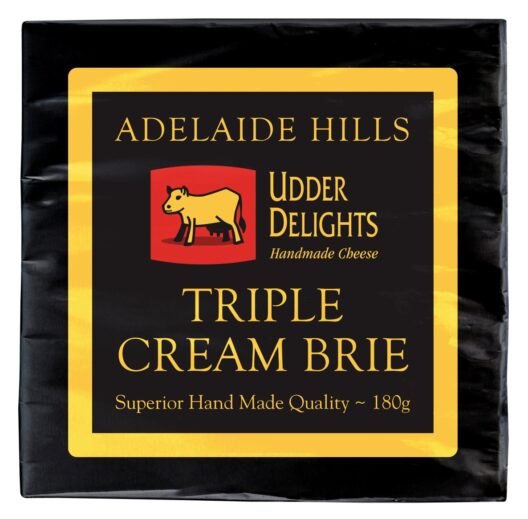 Udder Delights Triple Cream Brie (180g)