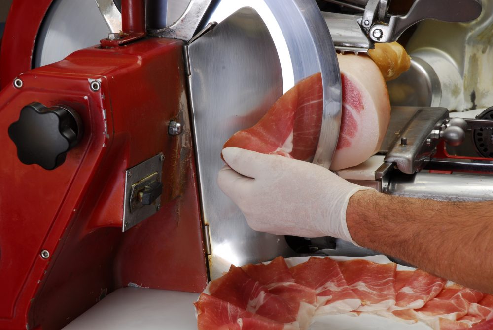 slicing prosciutto slicing prosciutto