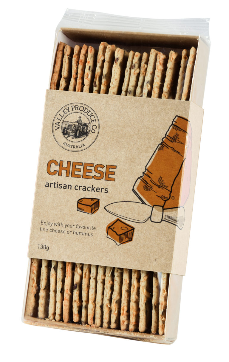 VPC Artisan Crackers Cheese 130g The Grocer