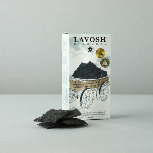 Asterisk Kitchen Lavosh Crackers Charcoal (130g)