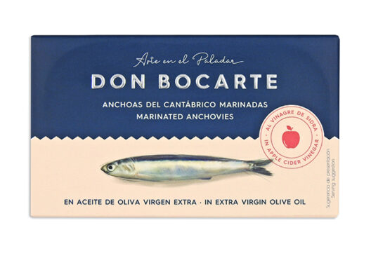Don Bocarte White Anchovies in Apple Cider Vinegar (48g)