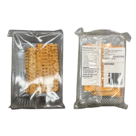 Ricci's Bikkies Cleanskin Olive Oil and Sea Salt Pita Crisps CTN (12x120g)