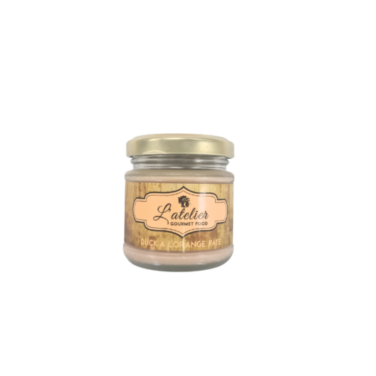 L'Atelier 100g Duck à l'Orange Pâté - Food Service