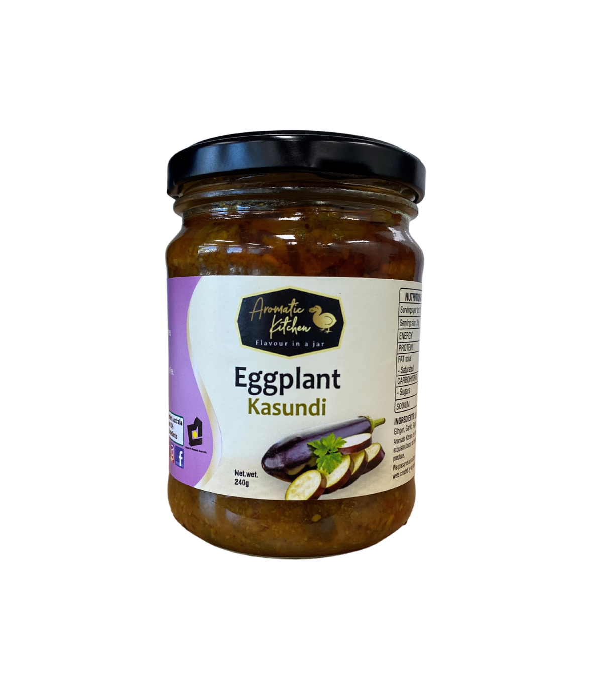 Aromatic Kitchen Eggplant Kasundi (240g) The Grocer