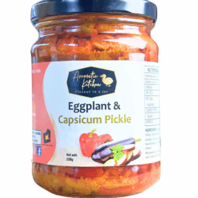 Aromatic Kitchen Eggplant & Capsicum Pickle (230g)