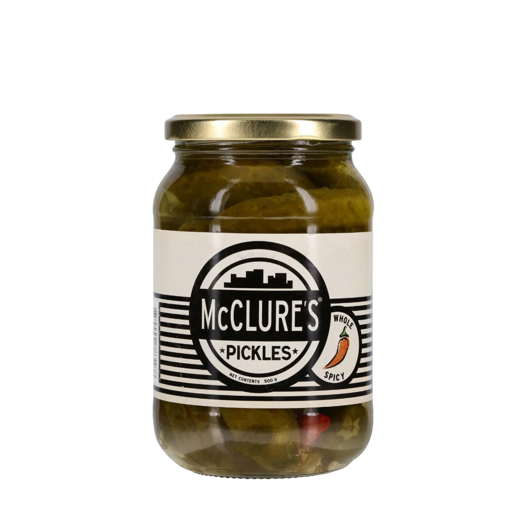 McClure's Spicey Whole Pickles 500g