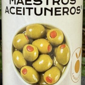 Maestros Aceituneros Olives Capsicum 350g