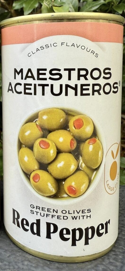 Maestros Aceituneros Olives Capsicum 350g