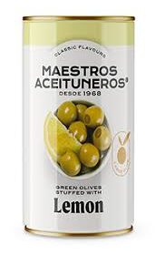 Maestros Aceituneros Olives Lemons 350g