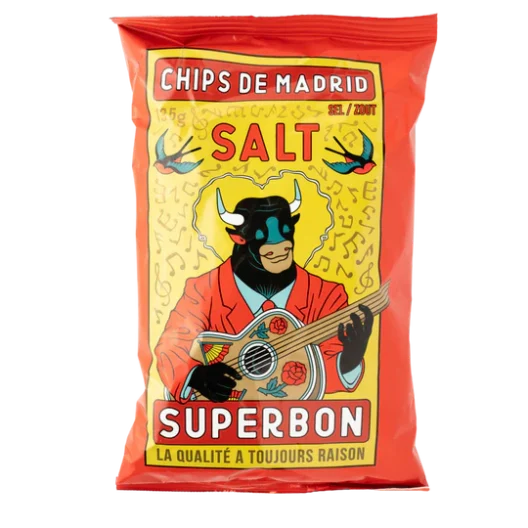 SuperBon Salted Chips CTN (14x135g)