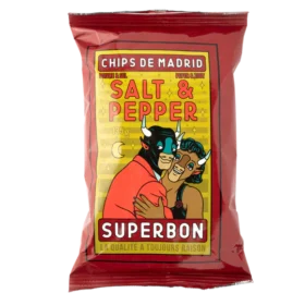 SuperBon Salt and Pepper Chips CTN (14x135g)