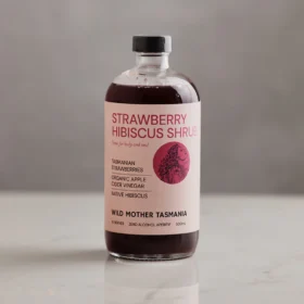 Wild Mother Strawberry Native Hibiscus Shrub (500ml)