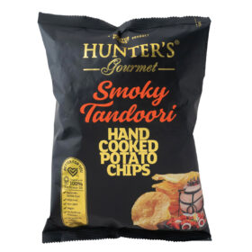 Hunter's Smoky Tandoori Chips CTN (12x 125g)