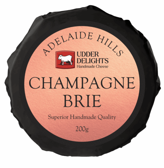 Udder Delights Champagne Brie (200g)