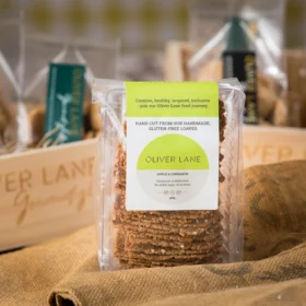 Oliver Lane Crispbread Apple & Cinnamon (125g)