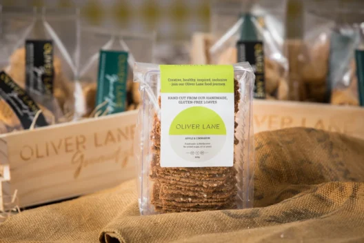 Oliver Lane Crispbread Apple & Cinnamon (125g)