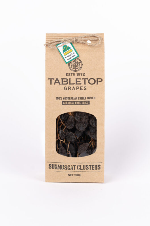 Tabletop Grapes Sunmuscat Clusters- naturally dried (150g)