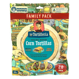 La Tortilleria Fresh Corn Tortillas 20pc - 320g