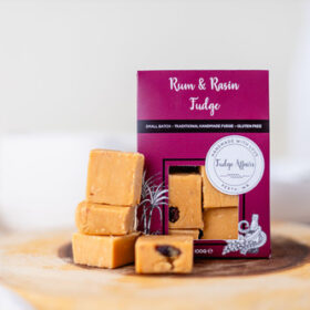 Fudge Affairs Rum & Raisin Fudge 100g