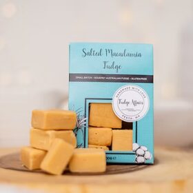 Fudge Affairs Salted Macadamia Fudge 100g