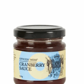 Regimental Condiments Cranberry Sauce MINI (CTN 24x 110g)