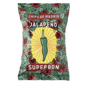 SuperBon Jalapeno Chips CTN (14x135g)