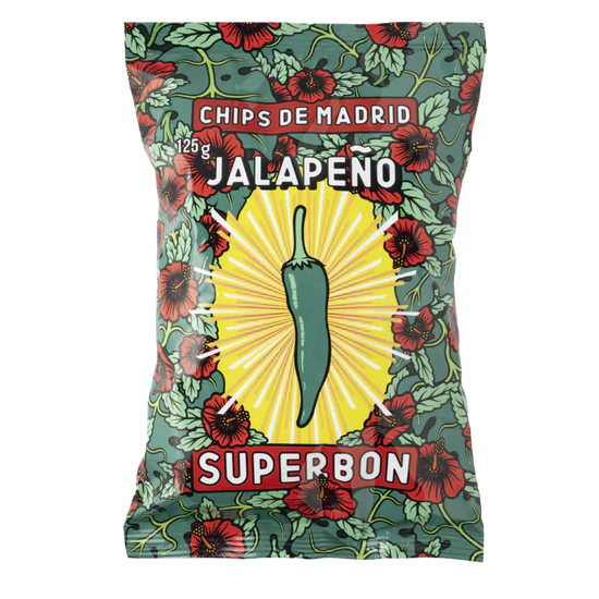 SuperBon Jalapeno Chips CTN (14x135g)