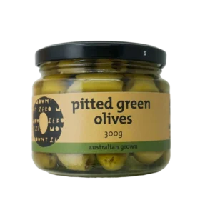 Mount Zero Green Olives Pitted 300g