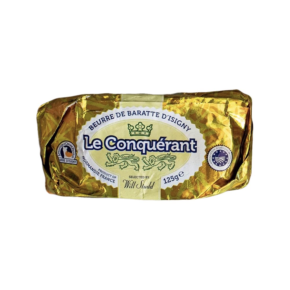 Le Conquerant Unsalted Butter 125g