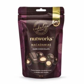 Nutworks Macadamia Dark Chocolate 75g