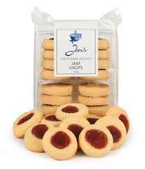 Jen's Ginger Jam Drops Biscuits 300g